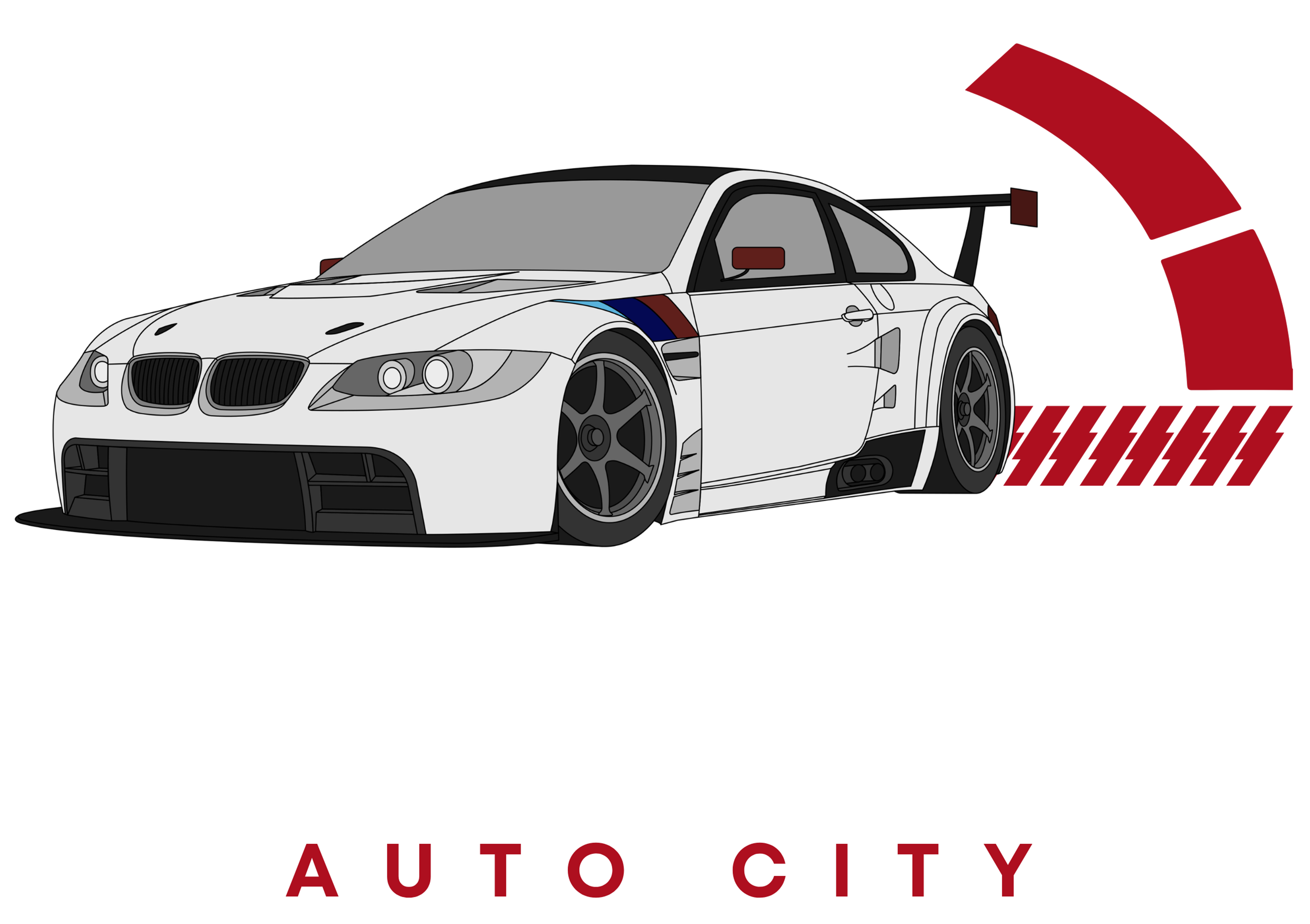 Al Barza Auto City logo